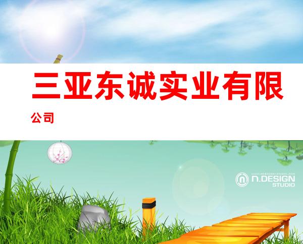 三亚东诚实业有限公司