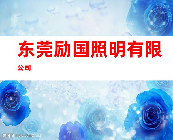 东莞励国照明有限公司