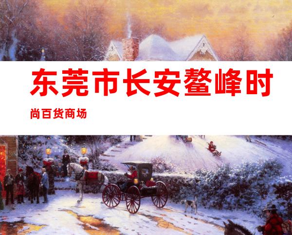 东莞市长安鳌峰时尚百货商场