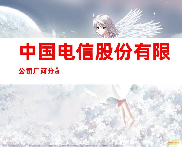 中国电信股份有限公司广河分公司