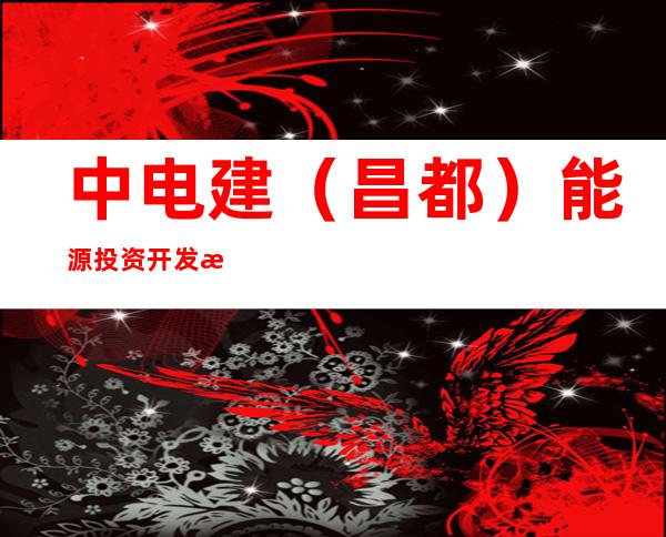 中电建（昌都）能源投资开发有限公司