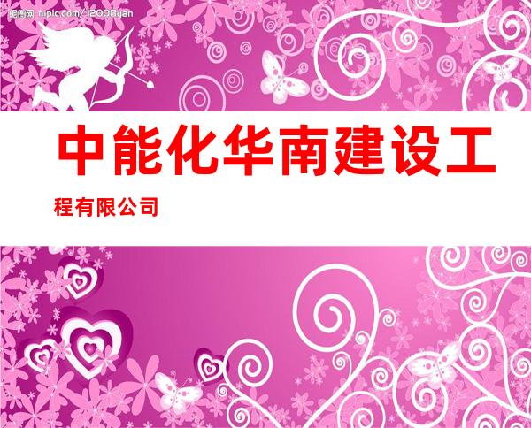 中能化华南建设工程有限公司