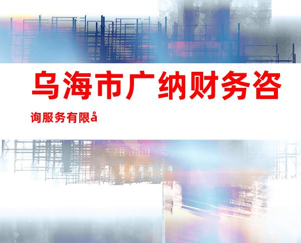 乌海市广纳财务咨询服务有限公司