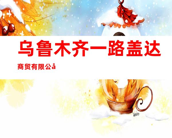 乌鲁木齐一路盖达商贸有限公司