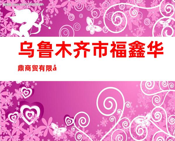 乌鲁木齐市福鑫华鼎商贸有限公司