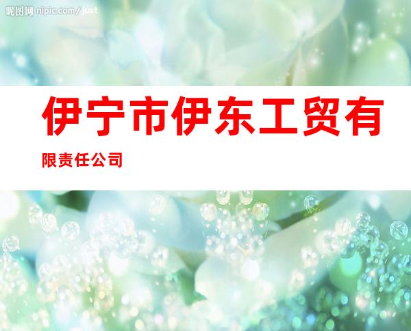 伊宁市伊东工贸有限责任公司
