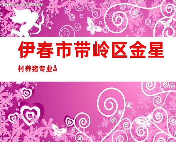 伊春市带岭区金星村养猪专业合作社