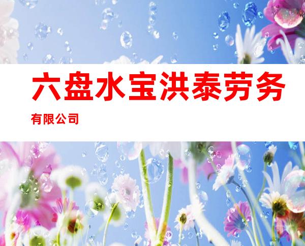 六盘水宝洪泰劳务有限公司