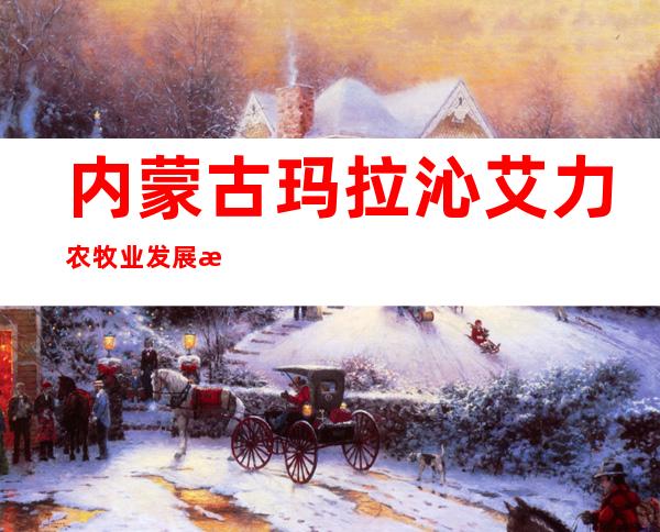 内蒙古玛拉沁艾力农牧业发展有限责任公司