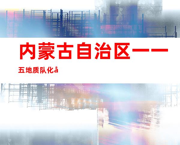 内蒙古自治区一一五地质队化学清洗公司