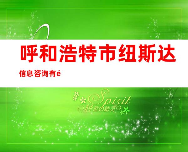 呼和浩特市纽斯达信息咨询有限公司