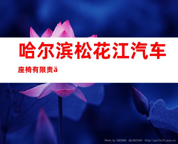 哈尔滨松花江汽车座椅有限责任公司