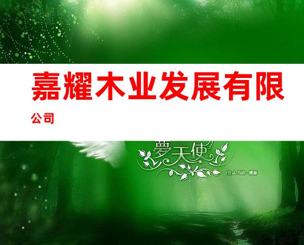 嘉耀木业发展有限公司