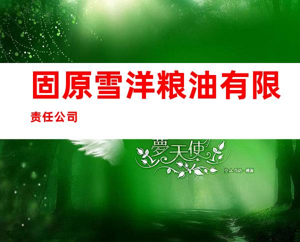 固原雪洋粮油有限责任公司