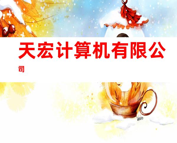 天宏计算机有限公司
