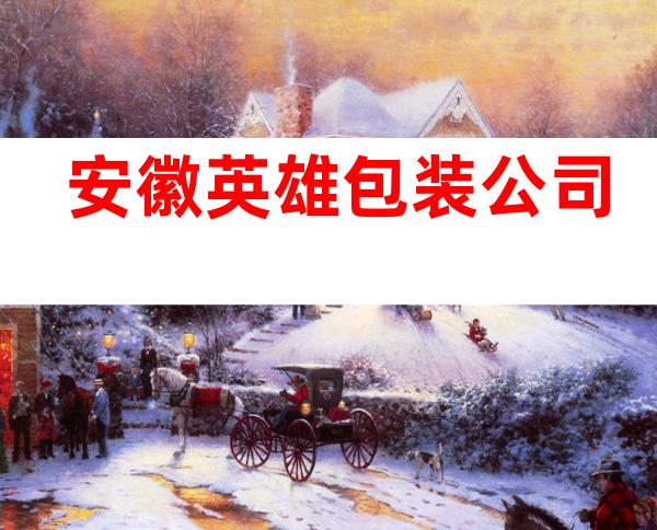 安徽英雄包装公司