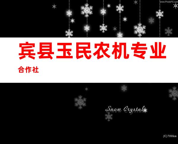 宾县玉民农机专业合作社