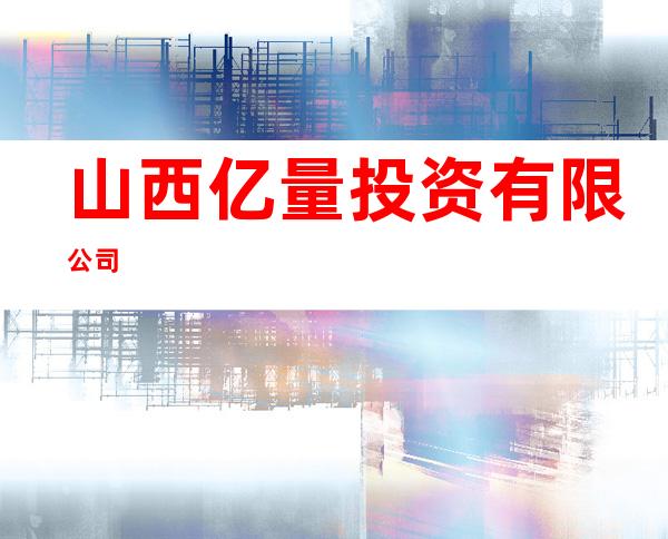 山西亿量投资有限公司