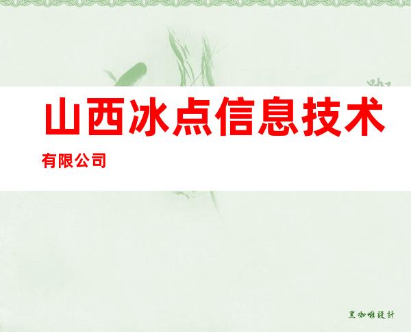 山西冰点信息技术有限公司