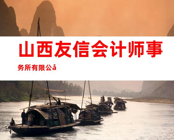 山西友信会计师事务所有限公司