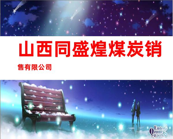 山西同盛煌煤炭销售有限公司