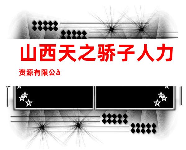 山西天之骄子人力资源有限公司