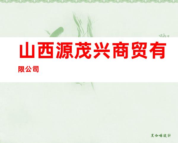山西源茂兴商贸有限公司