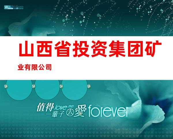 山西省投资集团矿业有限公司