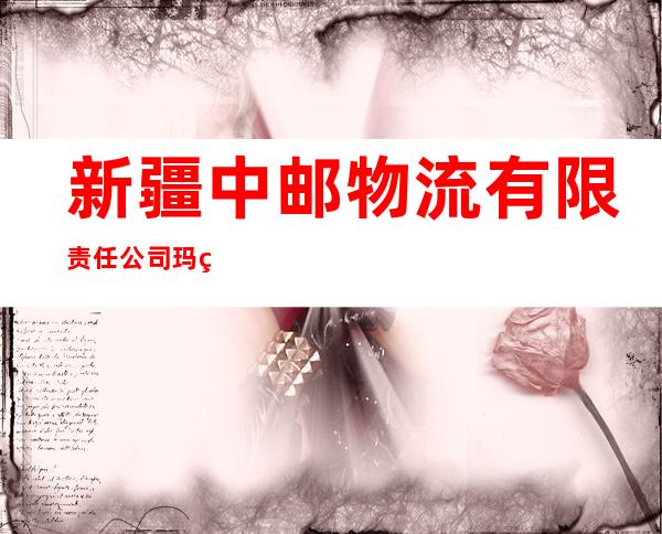 新疆中邮物流有限责任公司玛纳斯县分公司