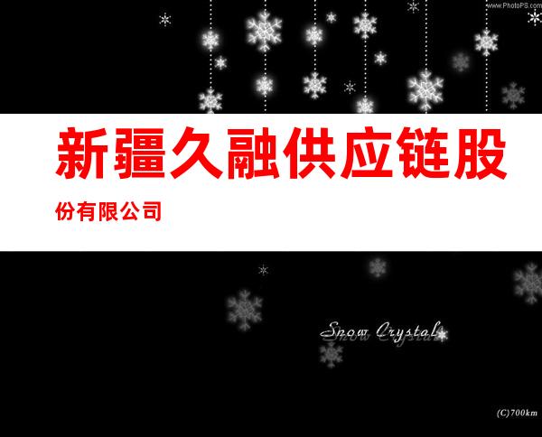 新疆久融供应链股份有限公司