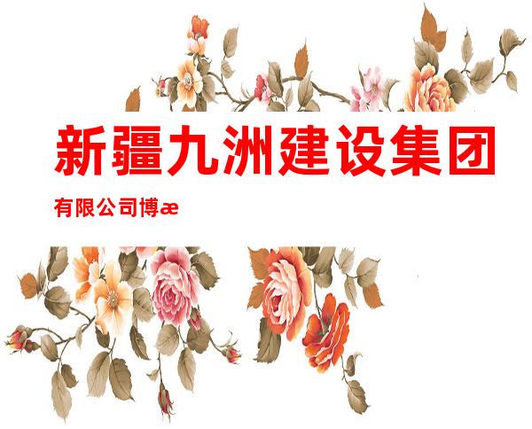 新疆九洲建设集团有限公司博海工程分公司