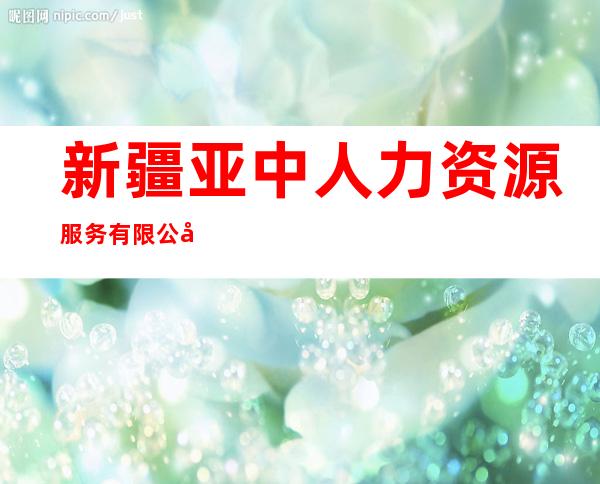 新疆亚中人力资源服务有限公司