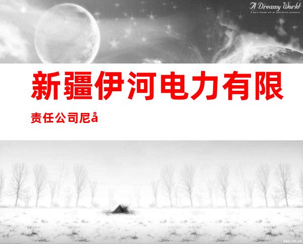 新疆伊河电力有限责任公司尼勒克售电分公司