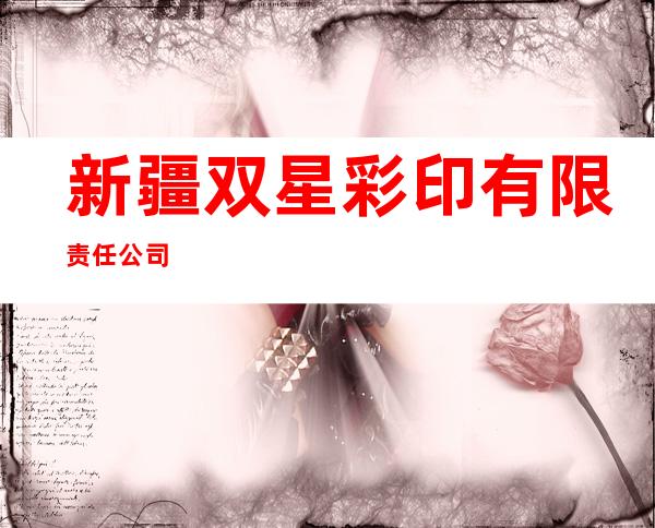 新疆双星彩印有限责任公司