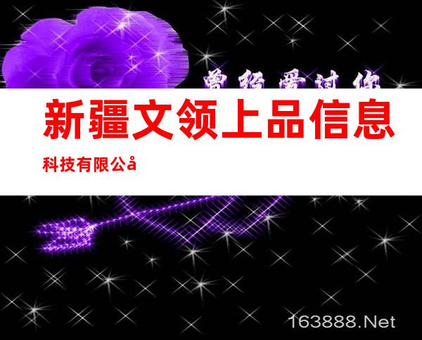 新疆文领上品信息科技有限公司