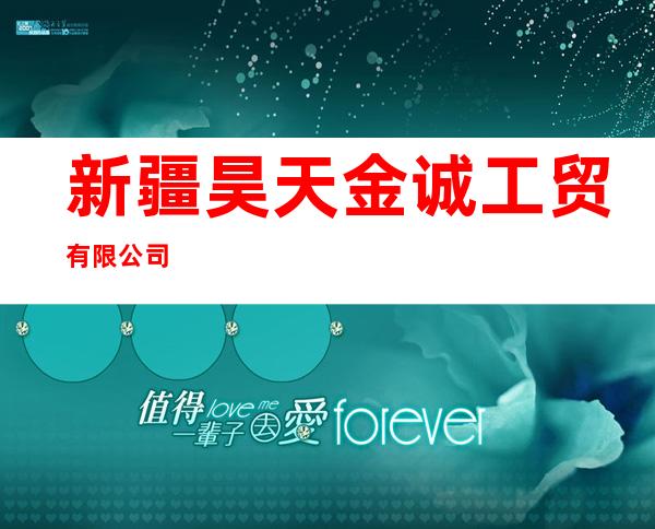 新疆昊天金诚工贸有限公司