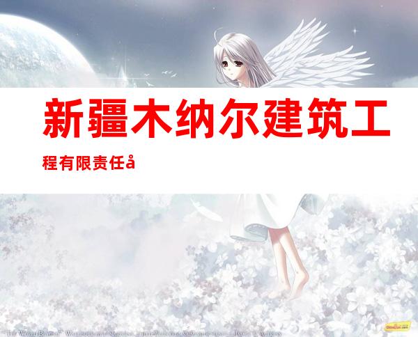 新疆木纳尔建筑工程有限责任公司