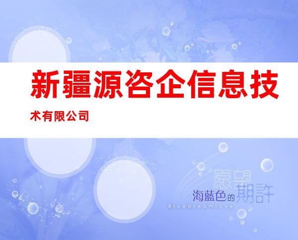 新疆源咨企信息技术有限公司