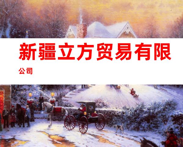 新疆立方贸易有限公司