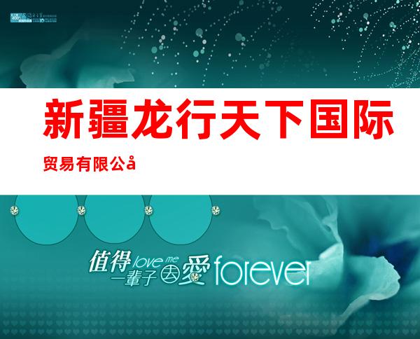 新疆龙行天下国际贸易有限公司