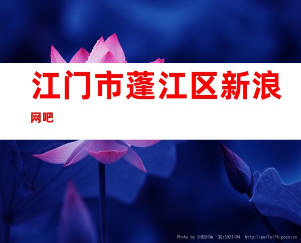江门市蓬江区新浪网吧