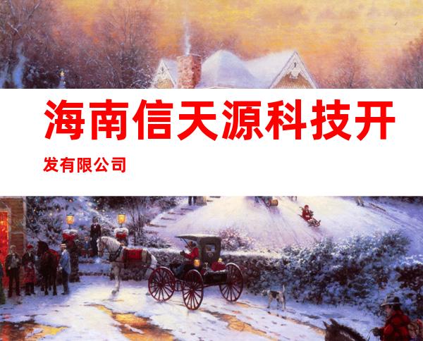 海南信天源科技开发有限公司