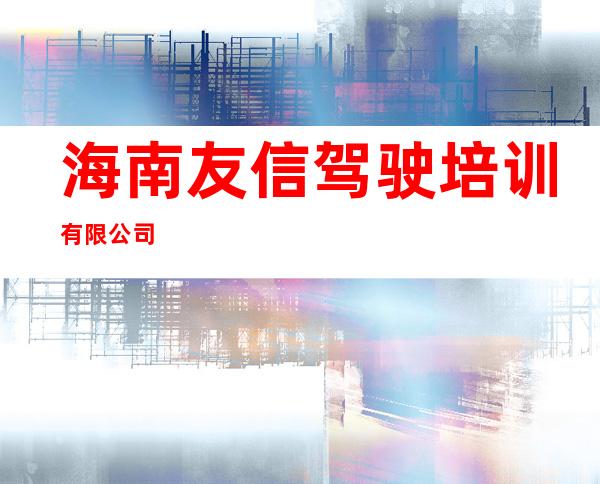 海南友信驾驶培训有限公司