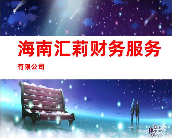 海南汇莉财务服务有限公司