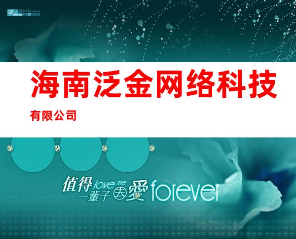 海南泛金网络科技有限公司
