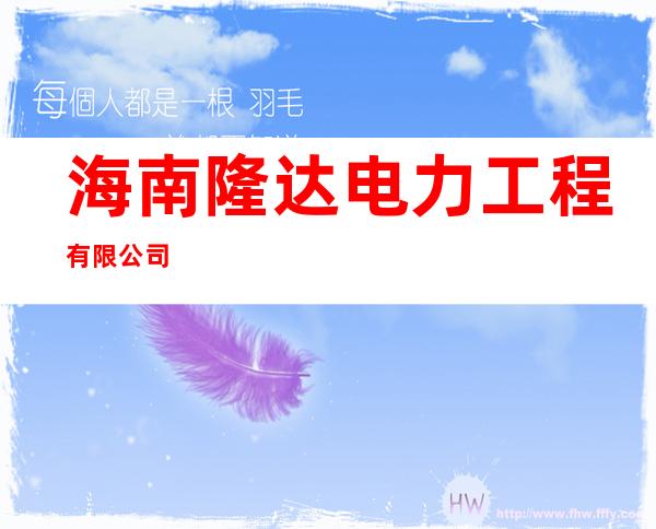 海南隆达电力工程有限公司