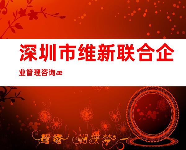 深圳市维新联合企业管理咨询有限公司