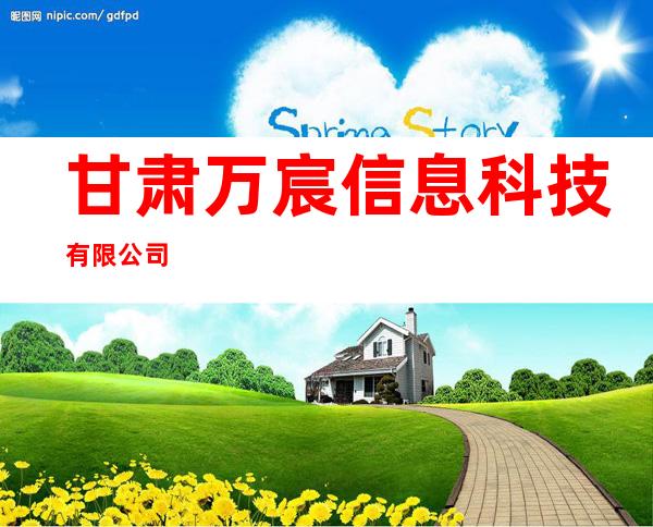甘肃万宸信息科技有限公司