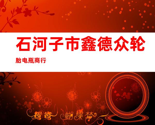 石河子市鑫德众轮胎电瓶商行