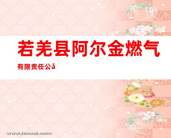 若羌县阿尔金燃气有限责任公司